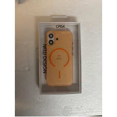 Metal Button PC MG Orange