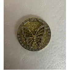 Butterfly Diamond Ring Gold