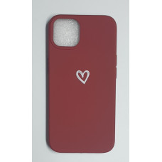 Heart Silicon Red